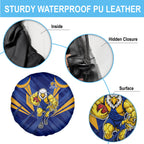 West Coast Eagles Australian Football Spare Tire Cover Powerful Eagle Mascot - Bold Team Colors