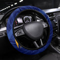 West Coast Eagles Australian Football Steering Wheel Cover Powerful Eagle Mascot - Bold Team Colors