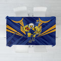 West Coast Eagles Australian Football Tablecloth Powerful Eagle Mascot - Bold Team Colors