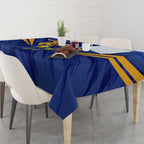 West Coast Eagles Australian Football Tablecloth Powerful Eagle Mascot - Bold Team Colors