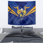 West Coast Eagles Australian Football Tapestry Powerful Eagle Mascot - Bold Team Colors