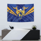 West Coast Eagles Australian Football Tapestry Powerful Eagle Mascot - Bold Team Colors