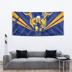 West Coast Eagles Australian Football Tapestry Powerful Eagle Mascot - Bold Team Colors