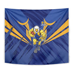 West Coast Eagles Australian Football Tapestry Powerful Eagle Mascot - Bold Team Colors