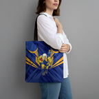 West Coast Eagles Australian Football Tote Bag Powerful Eagle Mascot - Bold Team Colors