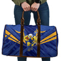 West Coast Eagles Australian Football Travel Bag Powerful Eagle Mascot - Bold Team Colors