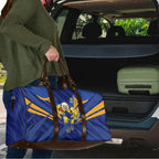 West Coast Eagles Australian Football Travel Bag Powerful Eagle Mascot - Bold Team Colors