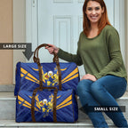 West Coast Eagles Australian Football Travel Bag Powerful Eagle Mascot - Bold Team Colors