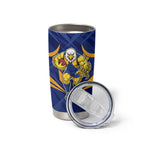West Coast Eagles Australian Football Tumbler Cup Powerful Eagle Mascot - Bold Team Colors