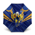 West Coast Eagles Australian Football Umbrella Powerful Eagle Mascot - Bold Team Colors