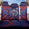 Western Bulldogs Australian Football Back Car Seat Cover Aggressive Bulldog Mascot - Bold Team Colors