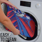Western Bulldogs Australian Football Bathroom Set Aggressive Bulldog Mascot - Bold Team Colors
