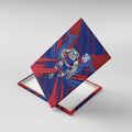 Western Bulldogs Australian Football Canvas Wall Art Aggressive Bulldog Mascot - Bold Team Colors