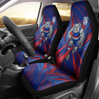 Western Bulldogs Australian Football Car Seat Cover Aggressive Bulldog Mascot - Bold Team Colors