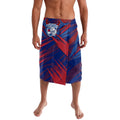Western Bulldogs Australian Football Lavalava Aggressive Bulldog Mascot - Bold Team Colors