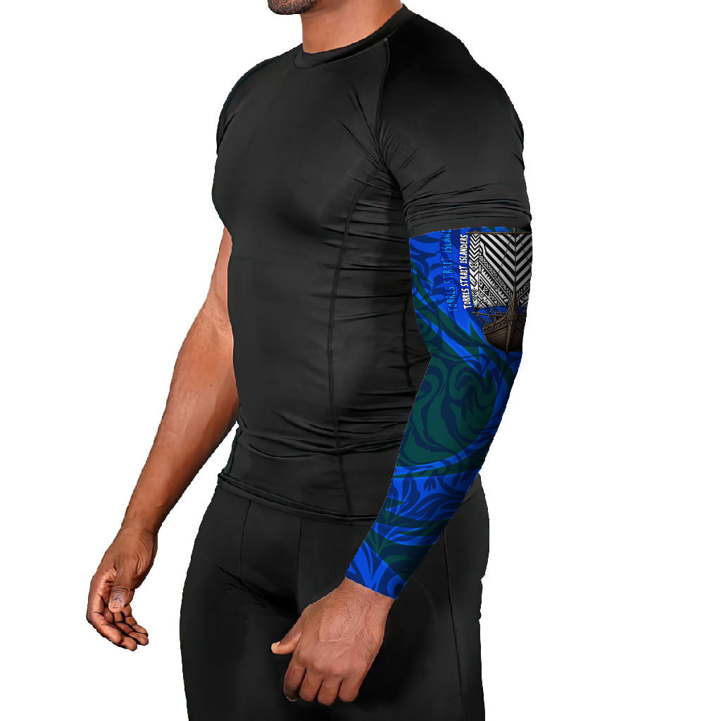 Torres Strait Islanders Forever Voyagers Arm Sleeves Indigenous Australian Tribal Canoe Art