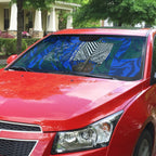 Torres Strait Islanders Forever Voyagers Auto Sun Shade Indigenous Australian Tribal Canoe Art