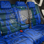 Torres Strait Islanders Forever Voyagers Back Car Seat Cover Indigenous Australian Tribal Canoe Art