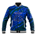 Torres Strait Islanders Forever Voyagers Baseball Jacket Indigenous Australian Tribal Canoe Art