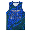 Torres Strait Islanders Forever Voyagers Basketball Jersey Indigenous Australian Tribal Canoe Art