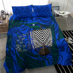 Torres Strait Islanders Forever Voyagers Bedding Set Indigenous Australian Tribal Canoe Art