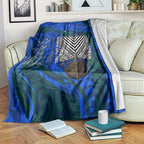 Torres Strait Islanders Forever Voyagers Blanket Indigenous Australian Tribal Canoe Art