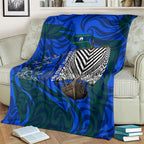 Torres Strait Islanders Forever Voyagers Blanket Indigenous Australian Tribal Canoe Art