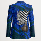 Torres Strait Islanders Forever Voyagers Blazer Indigenous Australian Tribal Canoe Art