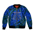 Torres Strait Islanders Forever Voyagers Bomber Jacket Indigenous Australian Tribal Canoe Art