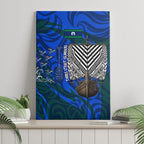 Torres Strait Islanders Forever Voyagers Canvas Wall Art Indigenous Australian Tribal Canoe Art