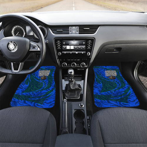Torres Strait Islanders Forever Voyagers Car Mats Indigenous Australian Tribal Canoe Art