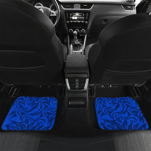 Torres Strait Islanders Forever Voyagers Car Mats Indigenous Australian Tribal Canoe Art