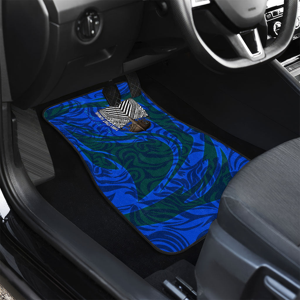 Torres Strait Islanders Forever Voyagers Car Mats Indigenous Australian Tribal Canoe Art