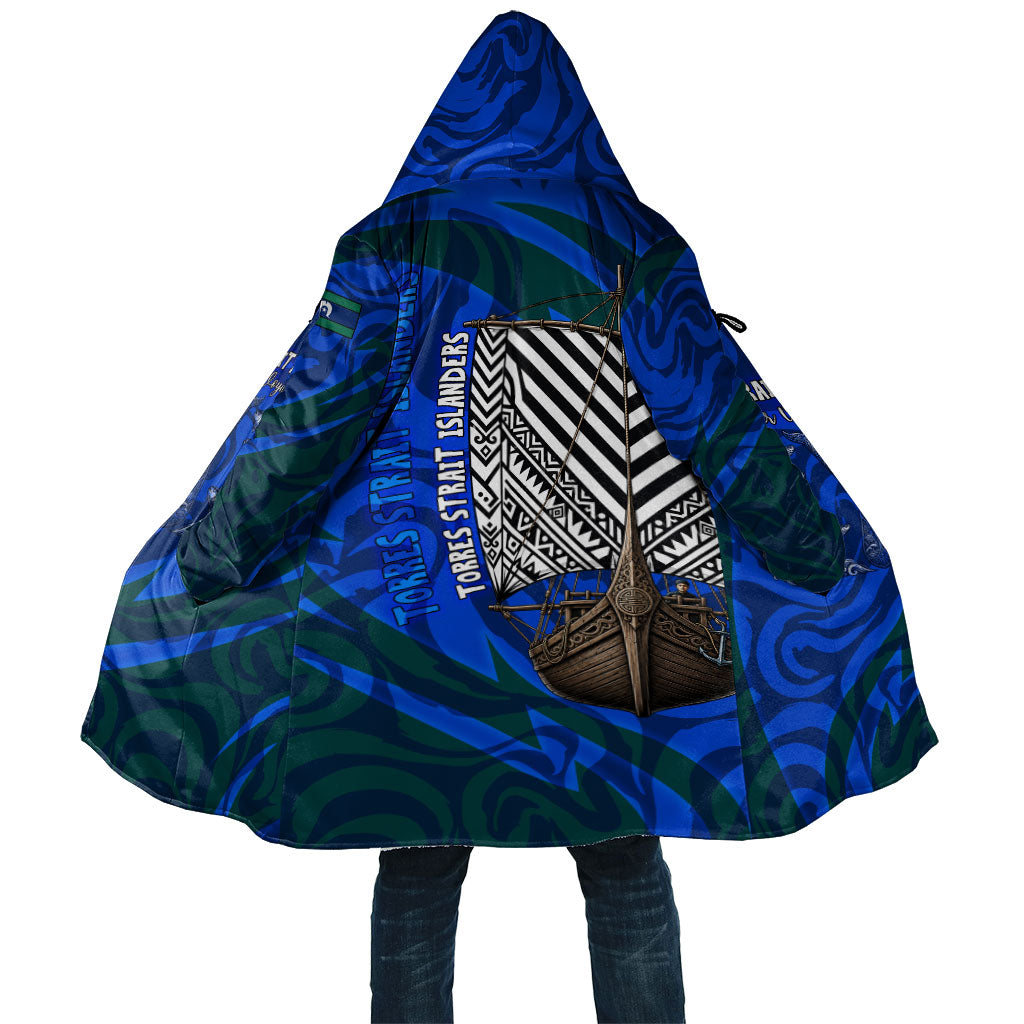 Torres Strait Islanders Forever Voyagers Cloak Indigenous Australian Tribal Canoe Art