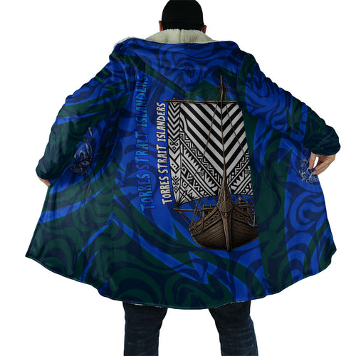 Torres Strait Islanders Forever Voyagers Cloak Indigenous Australian Tribal Canoe Art