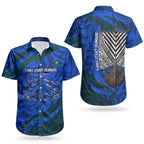 Torres Strait Islanders Forever Voyagers Couples Matching Summer Maxi Dress and Hawaiian Shirt Indigenous Australian Tribal Canoe Art