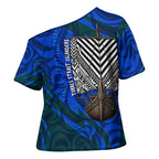 Torres Strait Islanders Forever Voyagers Cross Shoulder Shirt Indigenous Australian Tribal Canoe Art