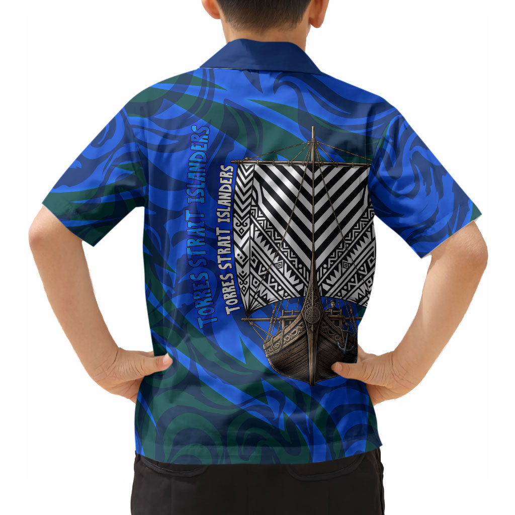 Torres Strait Islanders Forever Voyagers Hawaiian Shirt Indigenous Australian Tribal Canoe Art