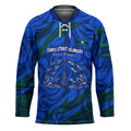 Torres Strait Islanders Forever Voyagers Hockey Jersey Indigenous Australian Tribal Canoe Art