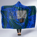 Torres Strait Islanders Forever Voyagers Hooded Blanket Indigenous Australian Tribal Canoe Art