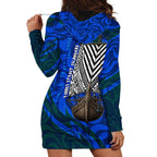 Torres Strait Islanders Forever Voyagers Hoodie Dress Indigenous Australian Tribal Canoe Art