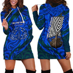 Torres Strait Islanders Forever Voyagers Hoodie Dress Indigenous Australian Tribal Canoe Art