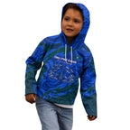Torres Strait Islanders Forever Voyagers Kid Hoodie Indigenous Australian Tribal Canoe Art