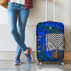 Torres Strait Islanders Forever Voyagers Luggage Cover Indigenous Australian Tribal Canoe Art