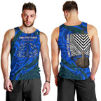 Torres Strait Islanders Forever Voyagers Men Tank Top Indigenous Australian Tribal Canoe Art