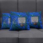 Torres Strait Islanders Forever Voyagers Pillow Cover Indigenous Australian Tribal Canoe Art