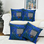 Torres Strait Islanders Forever Voyagers Pillow Cover Indigenous Australian Tribal Canoe Art