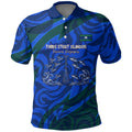 Torres Strait Islanders Forever Voyagers Polo Shirt Indigenous Australian Tribal Canoe Art