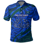 Torres Strait Islanders Forever Voyagers Polo Shirt Indigenous Australian Tribal Canoe Art