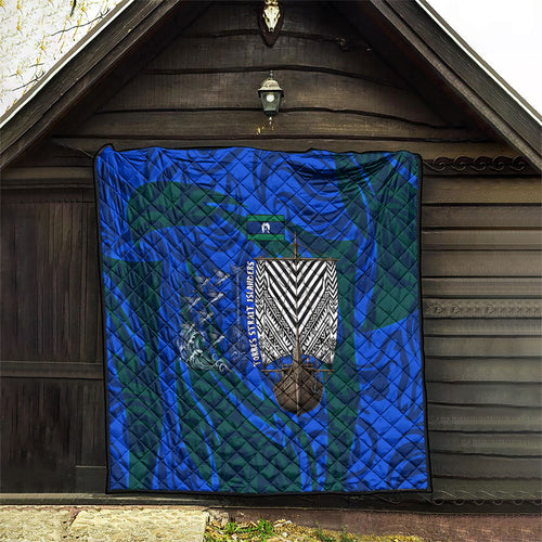 Torres Strait Islanders Forever Voyagers Quilt Indigenous Australian Tribal Canoe Art